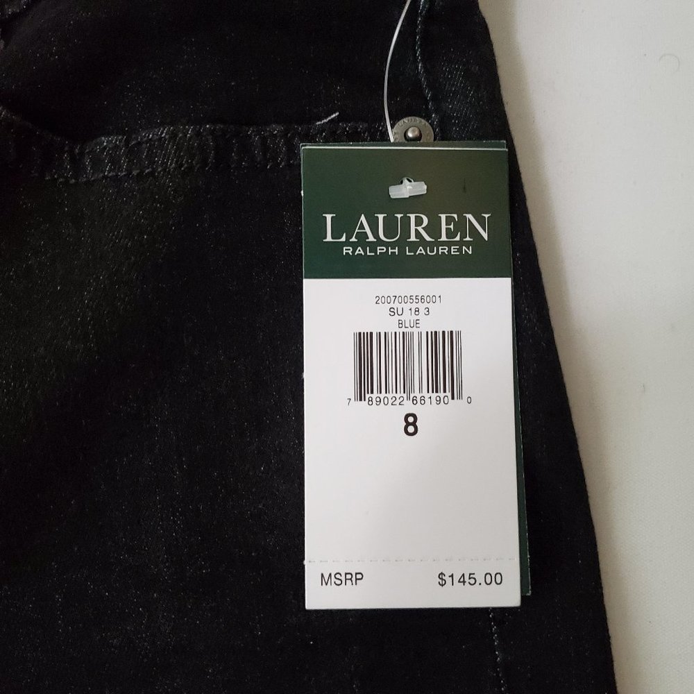LAUREN RALPH LAUREN EMBROIDERED JEANS - Picture 6 of 7
